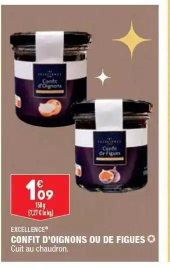 ALDI Excellence confit d'oignons ou de figues offre