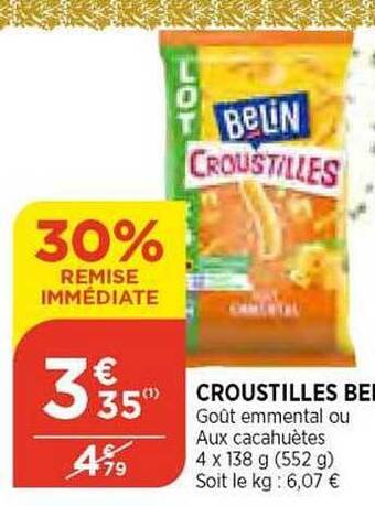 Bi1 Croustilles belin offre
