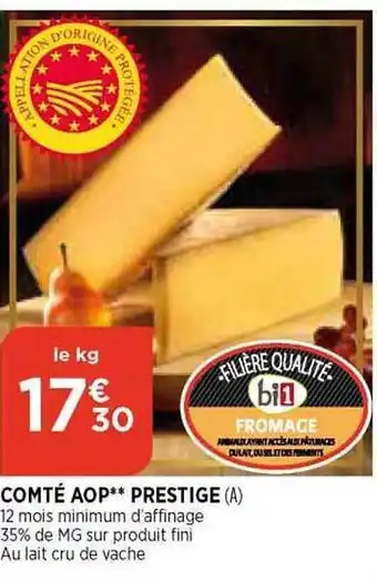 Bi1 Comté aop prestige offre