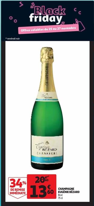 Auchan Supermarché Champagne eugénie bézard offre