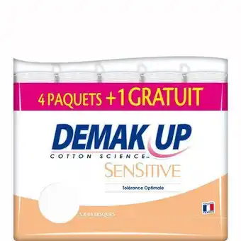 Auchan Supermarché Coton à démaquiller demak'up offre