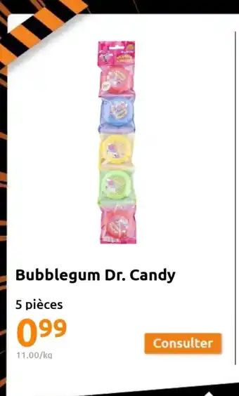 Action Bubblegum Dr.Candy offre