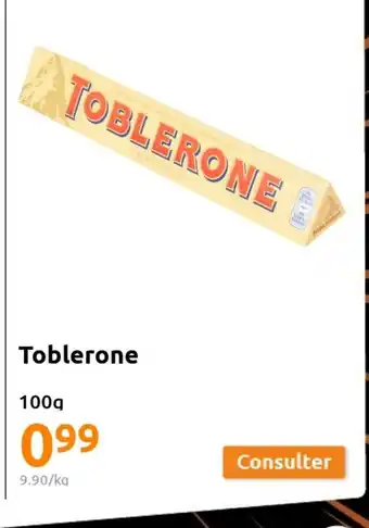 Action Toblerone offre