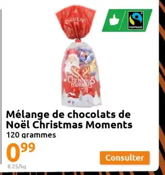 Action Melange De Chocolats De Noel Christmas Moments offre