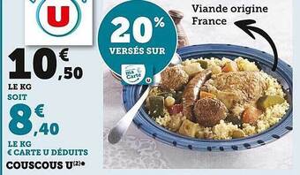 Super U Couscous u offre