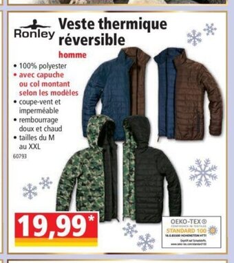 Norma Veste Thermique Reversible offre