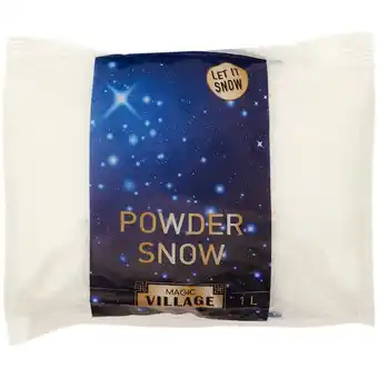Action Neige artificielle magic village offre