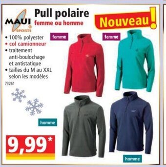 Norma Pull Polaire offre