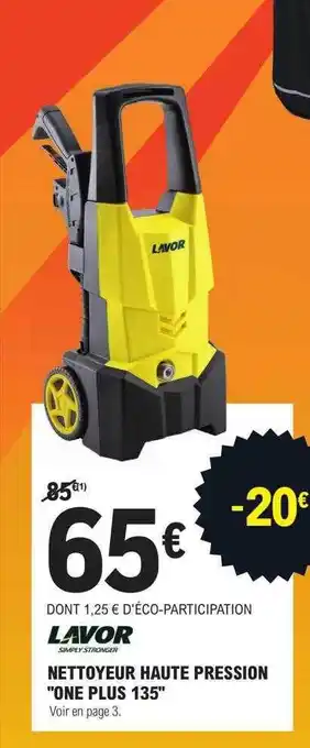 E.Leclerc Brico Nettoyeur haute pression offre