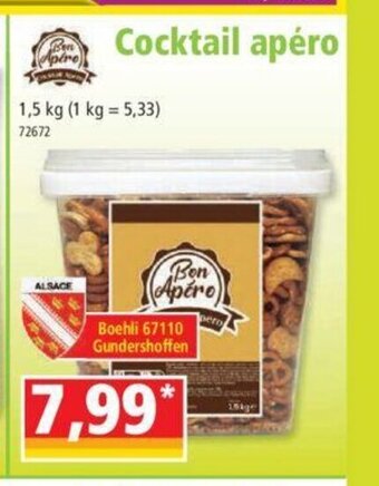 Norma Cocktail Apero offre