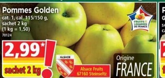 Norma Pommes Golden offre