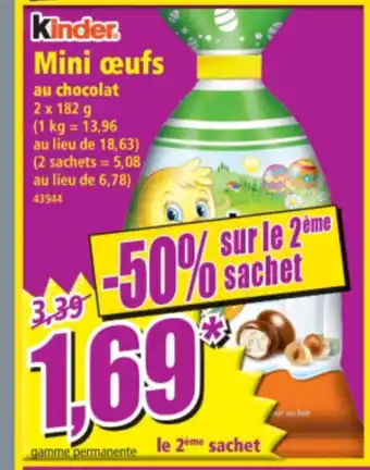 Norma Mini œufs offre