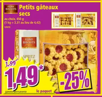 Norma Petits gâteaux secs offre