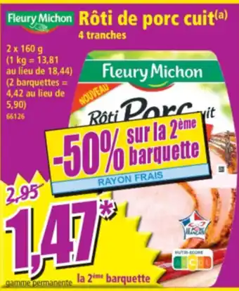 Norma Rôti de porc cuit offre