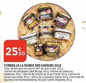 Maximarché Corbeille la ronde des saveurs 2022 offre