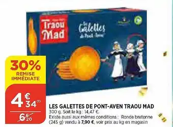Les galettes de pont-aven traou mad