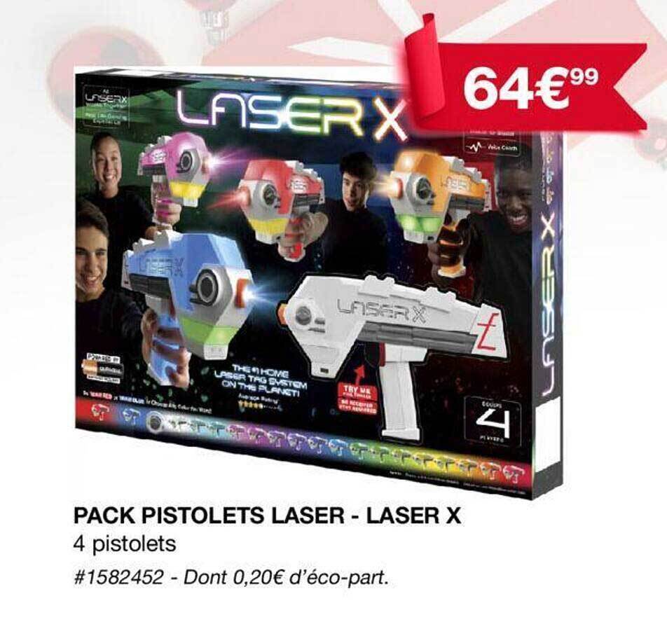Promo Pack pistolets laser laser x chez Costco