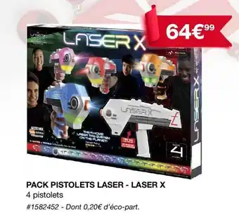 Costco Pack pistolets laser - laser x offre