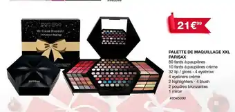 Costco Palette de maquillage xxl parisax offre