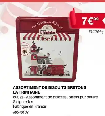 Costco Assortiment de biscuits bretons la trinitaine offre
