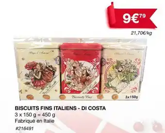 Costco Biscuits fins italiens - di costa offre