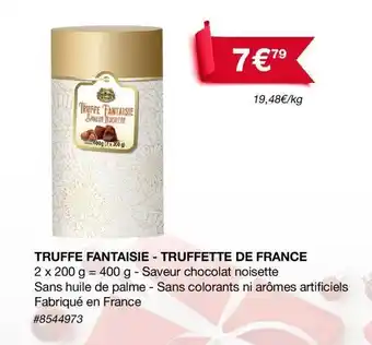 Costco Truffe fantaisie - truffette de france offre