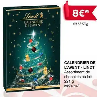 Costco Calendrier de l'avent - lindt offre