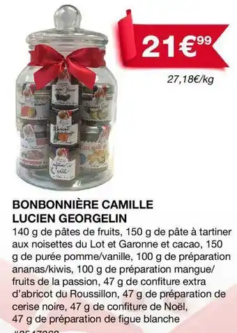 Costco Bonbonnière camille lucien georgelin offre