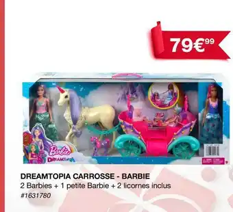 Costco Dreamtopia carrosse - barbie offre