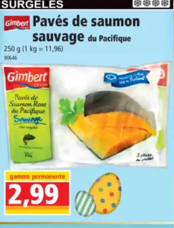 Norma Pavés de saumon sauvage de Pacifique offre