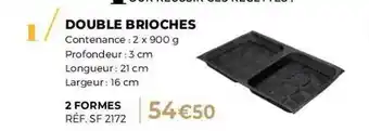 Guy Demarle Double brioches offre