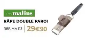 Guy Demarle Râpe double paroi offre