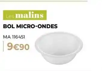 Guy Demarle Bol micro-ondes offre