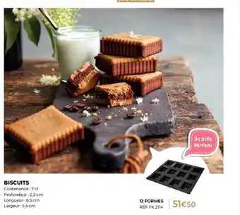Guy Demarle Biscuits offre
