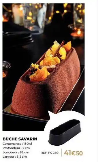 Guy Demarle Bûche savarin offre