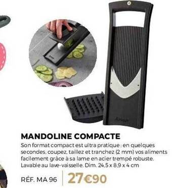Guy Demarle Mandoline compacte offre