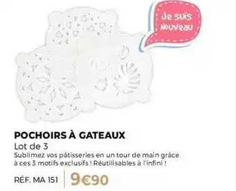 Guy Demarle Pochoirs à gâteaux offre