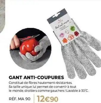 Guy Demarle Gant anti-coupures offre
