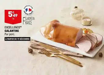 ALDI Galantine excellence offre