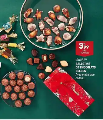 ALDI Ballotins de chocolats belges isaura offre