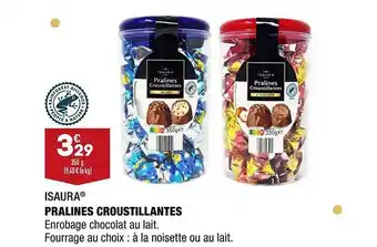 ALDI Pralinés croustillantes isaura offre