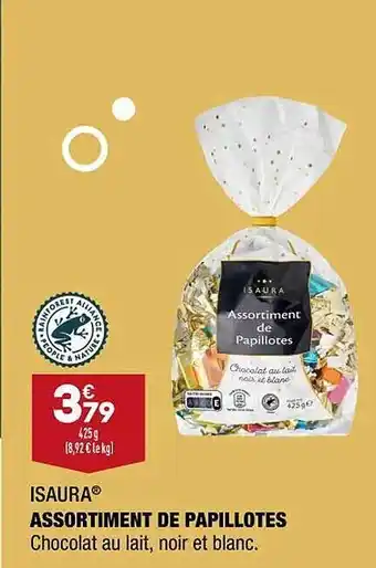 ALDI Assortiment de papillotes isaura offre