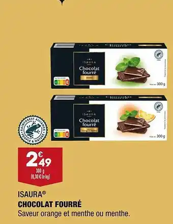 ALDI Chocolat fourré isaura offre