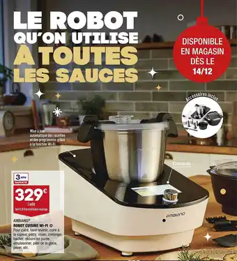 ALDI Robot cuisine wifi ambiano offre