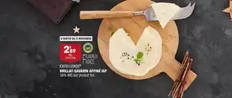 ALDI Brillat-savarin affiné igp excellence offre