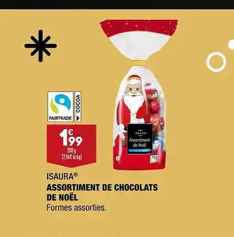 ALDI Assortiment de chocolats de noël isaura offre