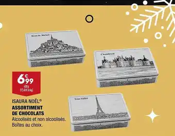 ALDI Assortiment de chocolats isaura noël offre