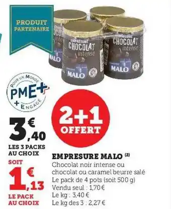 Hyper U Emprésure malo offre