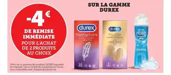 Hyper U La gamme durex offre