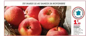 Hyper U Pomme offre